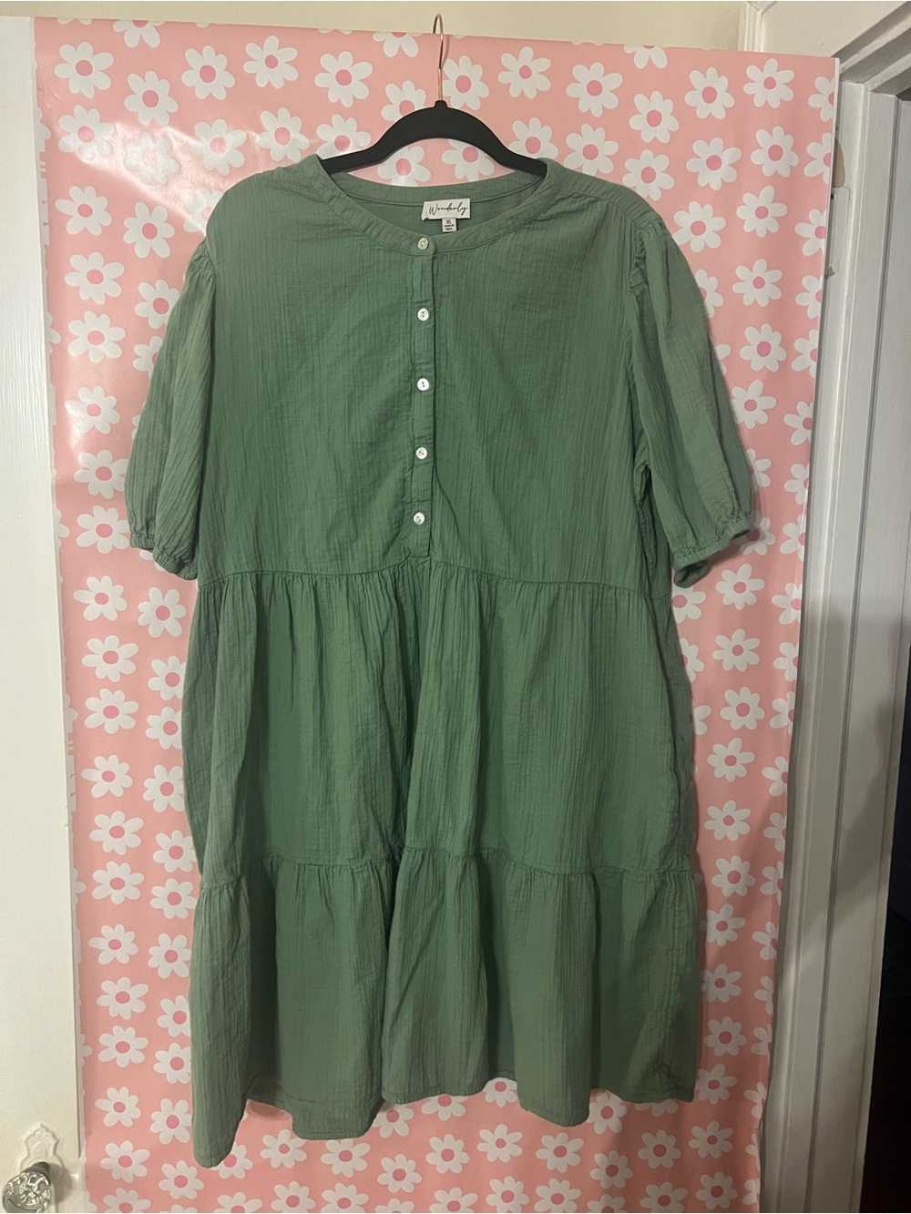 Wonderly Sage Green XL Dress
